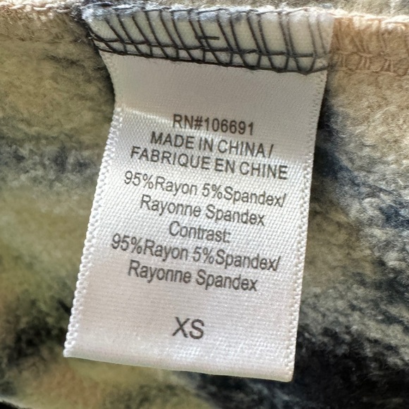 Young Fabulous & Broke Navy Tie Dye Joggers, Size XS - Picture 8 of 9